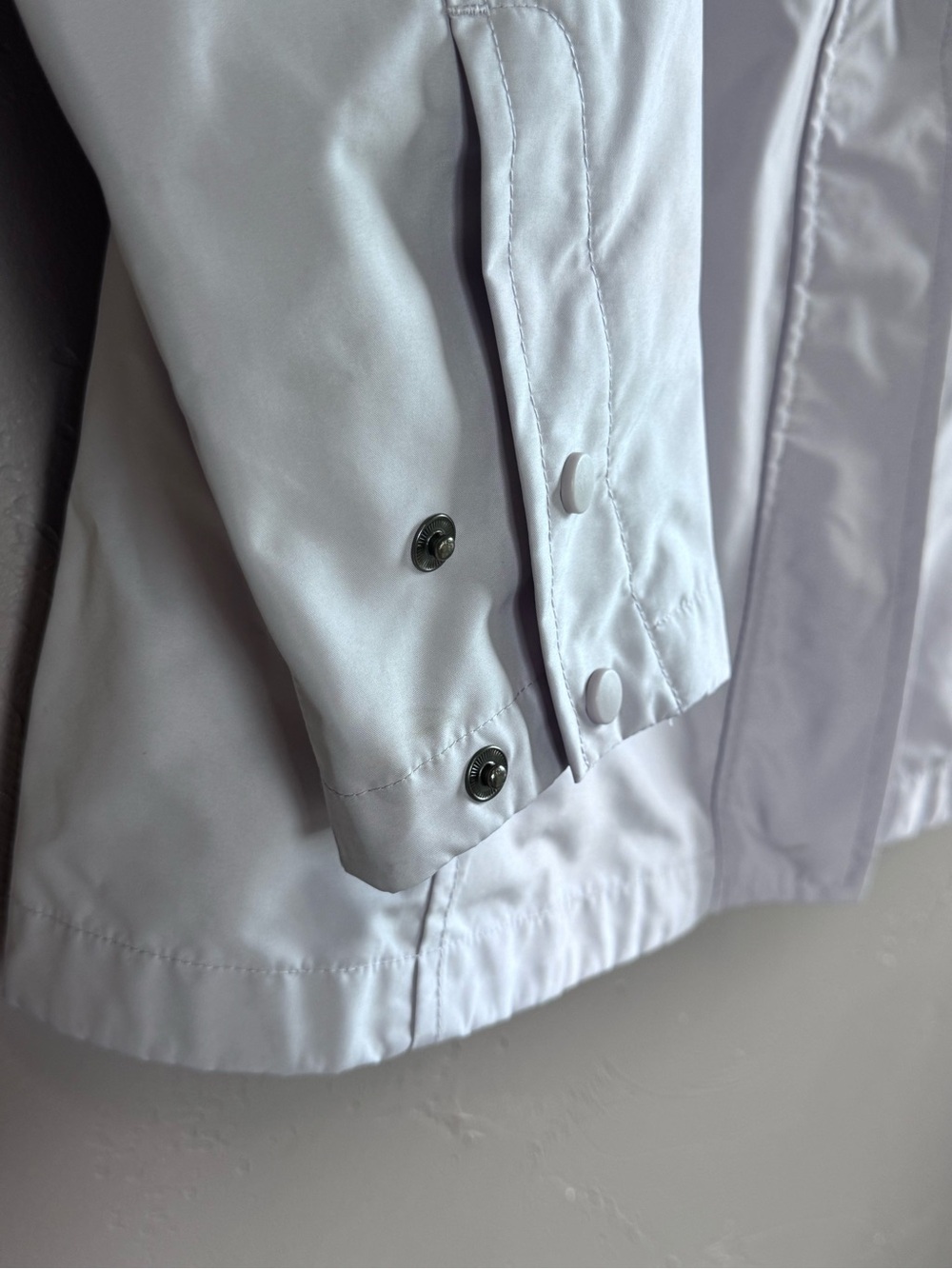 L.L.Bean Jacket Women’s M Regular Hooded Waterproof Lilac - Picture 5 of 14